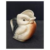4.75" Porcelain Robin Creamer Pitcher