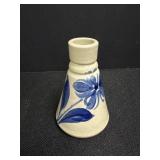 Williamsburg Pottery Stamped Salt Glaze Bud Vase