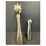 Hand Hammered Ice Tongs (2)