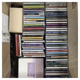 Assortment of Music Compact Discs (CDs)