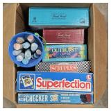 Assortment of Games: Tricia Pursuit, Scruples,