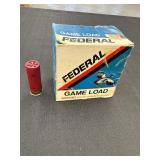 Federal 12 gauge game load shotshells, 1oz,