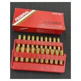Federal 223 Remington 55gr Hi-Power cartridges,