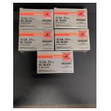 (5) Winchester 12ga Buckshot Shotgun Shells