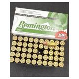 Remington 9mm Luger 115gr. MC, 100 cartridges,