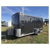 2004 Timber Wolf 12ft enclosed Trailer-title