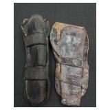 (2) Leather Gun Holsters