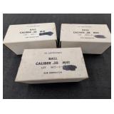 Ball Caliber.38 M41 50 cartridges each box