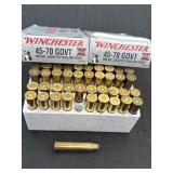 Winchester Super-X .45-70 Govt. 300gr cartridges,