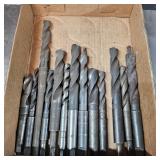 (13) Assorted HSS Twist Drill Bits