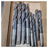 (8) Assorted HSS Twist Drill Bits