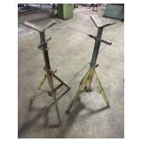 2- MIDCO Manufacturing adjustable V-head pipe