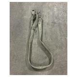 64' M. Klein & Sons leather utility strap w/ metal