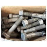 Heavy-duty steel hex head cap screws, or hex