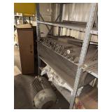 Large Motor, Wire Screen, Rollers, misc