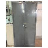Metal Double Door Cabinet w/organizers