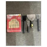 Metal Scrapers & Sandpaper