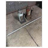(2) Hydraulic Bottle Jacks, one handle