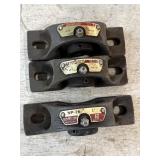 3 SealMaster pillow block ball bearings.  (2)NP-10