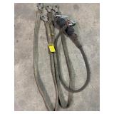 (3) Safety Lanyards - 1 rope & 2 nylon
