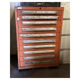 Lyon MSS II tool cabinet w/misc punch & die tools,