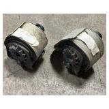 2 flatbed trailer ratchet winch w/ tie-down strap