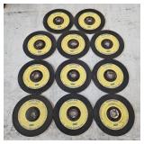 (11) Norton 7in x 1/4in General Purpose Discs