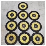 (10) Norton 7in x 1/4in General Purpose Discs
