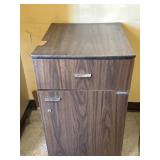 Faux Wooden Storage Cabinet