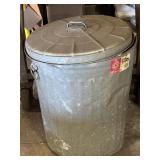 Dover Parkersburg 30 Gallon Metal Trash Can