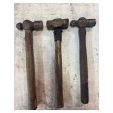 Wooden Handled Ball Peen Hammer (3)