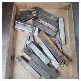 Assorted Carbide-Tipped Lathe Tool Bits &