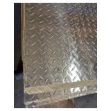 5-4x10 Diamond Plate aluminum sheets