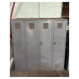 4 Bay Lyon Metal Lockers