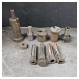 Assortment of Machinist Toolings: Collets,