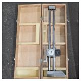Dual-Column Analog Dial Height Gauge w/