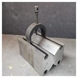 Steel V-Block w/ Clamping Screw Assembly
