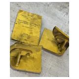 Pair of SC 'Big Bite' plate lifting clamps &