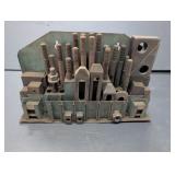Machinist T-Slot Clamping Kit w/ wall mounted