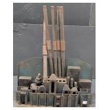 Machinist T-Slot Clamping Kit w/ wall mounted