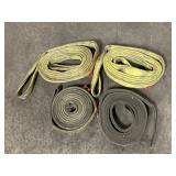 4- 14ï¿½ Web nylon eye/eye lifting slings
