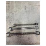 Ace Hardware & Williams Combination Wrenches (3)