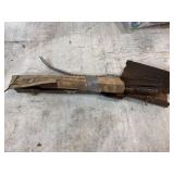Clipper belt lacing or conveyor belt repair hooks,