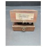 Single Flute Countersink Bits in wood box