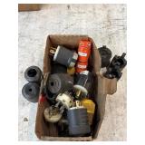 Mixed assortment of industrial twist-lock