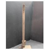 Vtg Steel Height Measuring Tool 30in tall