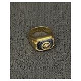 Faith & Strength Cross menï¿½s religious ring, BGE