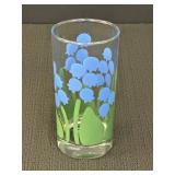5.5' Bluebells Glass Tumbler