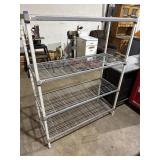 4 Tier Wire Shelving Unit