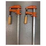 (2) 3ft Bar Clamps